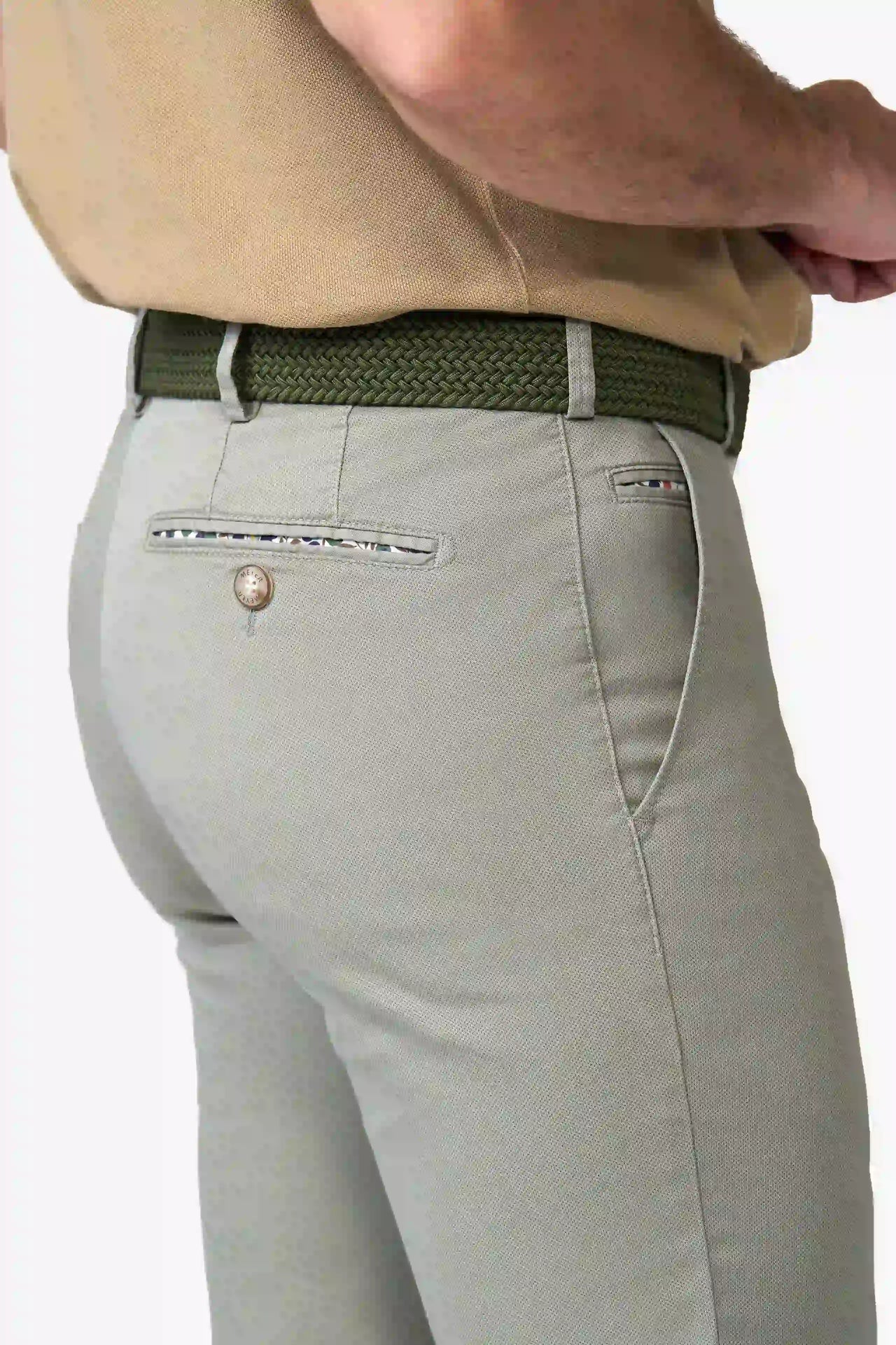 Bonn 1-5075 CHINOS WITH A MICRO PRINT