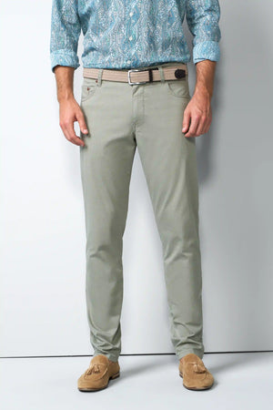 FIVE 1-6075 FIVE-POCKET TROUSERS WITH A MICRO PRINT