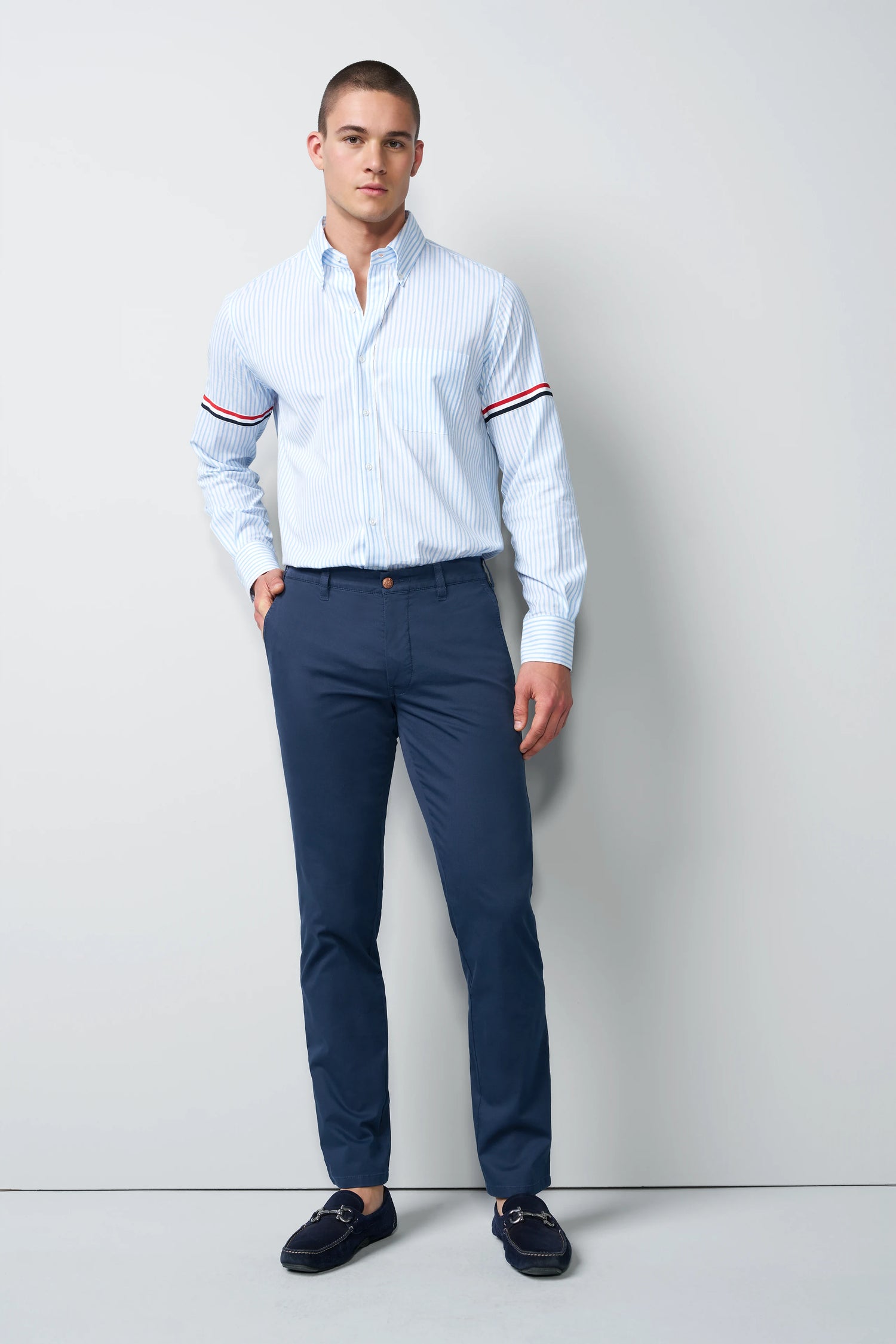 MOVE 1-6024 CHINOS WITH A STRETCH WAISTBAND