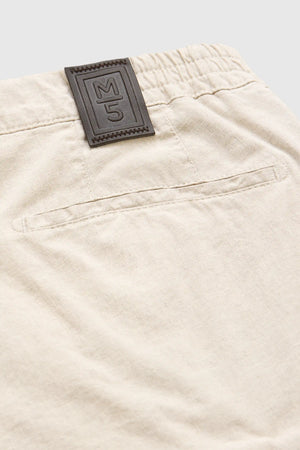 SHORT 1-6027 STRETCH HALF LINEN