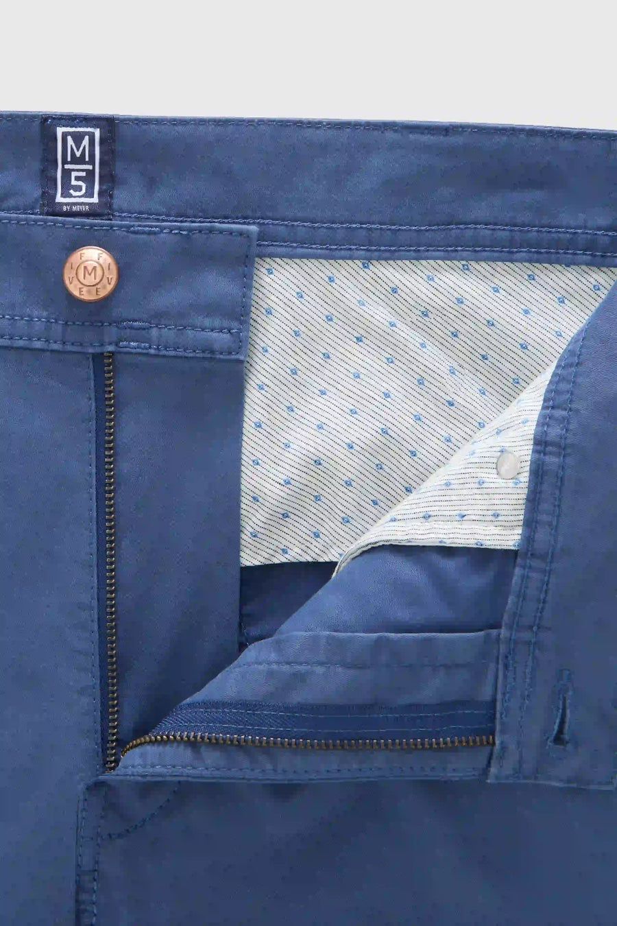 FIVE 1-6075 FIVE-POCKET TROUSERS WITH A MICRO PRINT