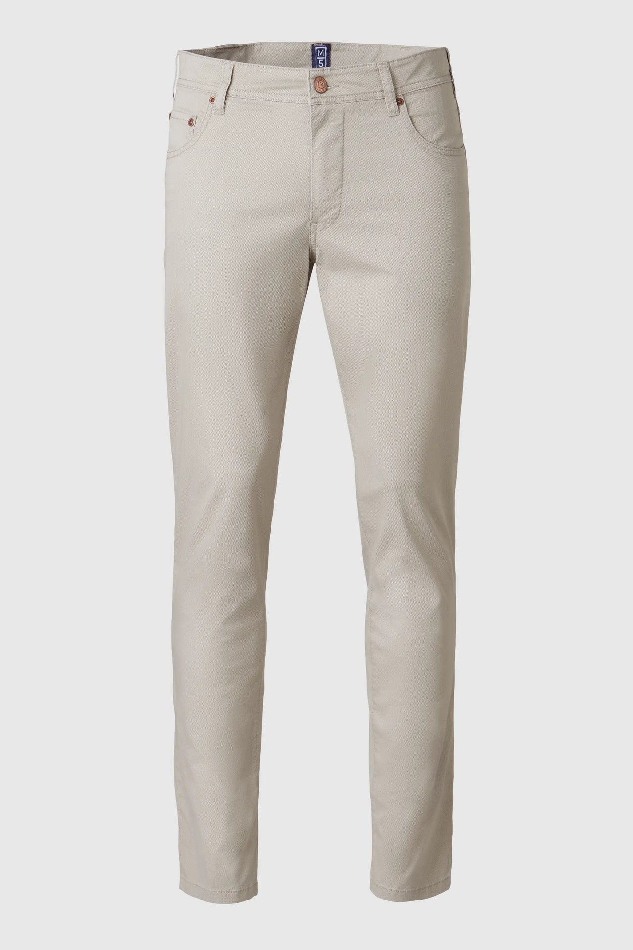 FIVE 1-6075 FIVE-POCKET TROUSERS WITH A MICRO PRINT